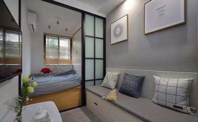 百叶帘|神乎其技!36㎡学区房,硬是做出了3室2厅!住了一家5口还不挤?