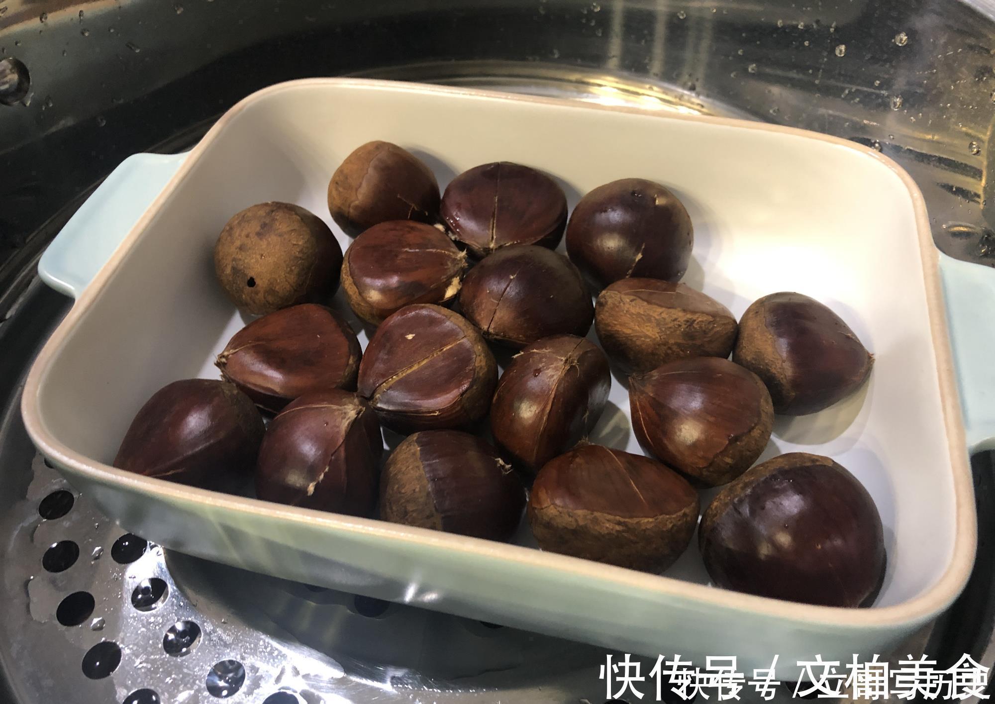 做法|生板栗买回家，不用煮也不用炒，教你简单做法，好剥壳又好吃