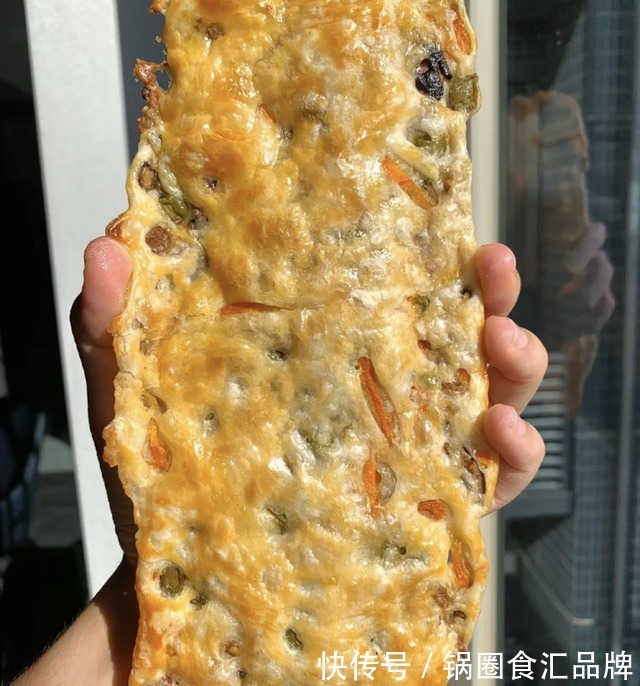 早餐|5分钟搞定早餐!学会这样吃手抓饼,营养又美味,同事都抢着吃