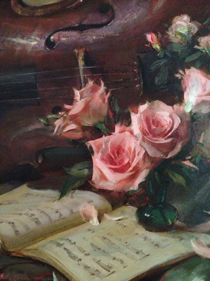 肖像!充满色彩、自由、深度的笔触的人物肖像油画作品