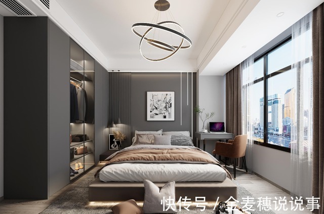 灰色调|特别时尚的现代风格平层,这个客厅可太有感觉了!