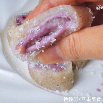 奶昔|懒人必备这道低卡芋泥伪糍粑，简单几步，十分钟就上桌