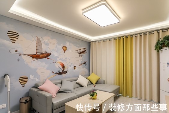 原木色|80平原木色北欧风二居室,整个空间动静结合干净、简单、清爽