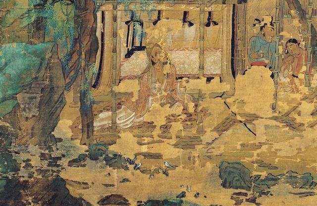 日本|日本平安时代唯一传世品--山水屏风画