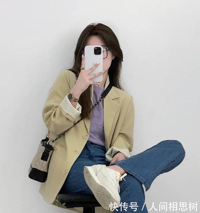 了不起的女孩 薄外套+T恤、衬衫+阔腿裤,今秋最in穿搭!