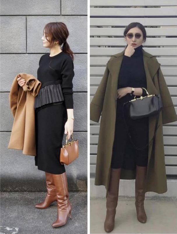 大衣搭小脚裤穿什么鞋? 日本博主都在搭这几双鞋, 优雅时尚又实用