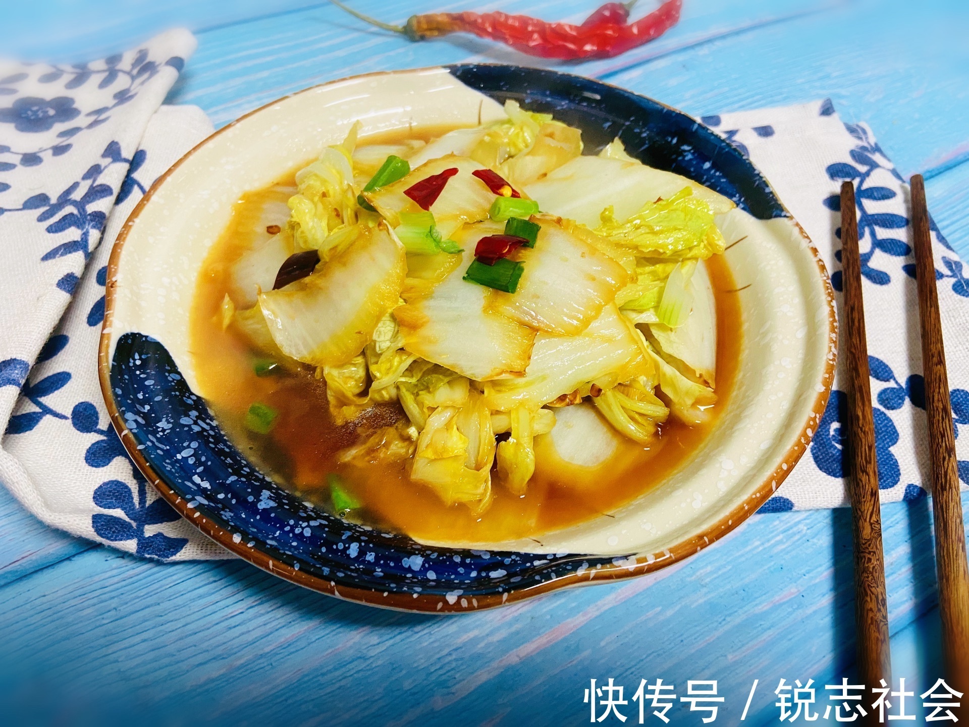 开胃|在家做下饭菜,酸爽开胃醋溜白菜,好吃美味