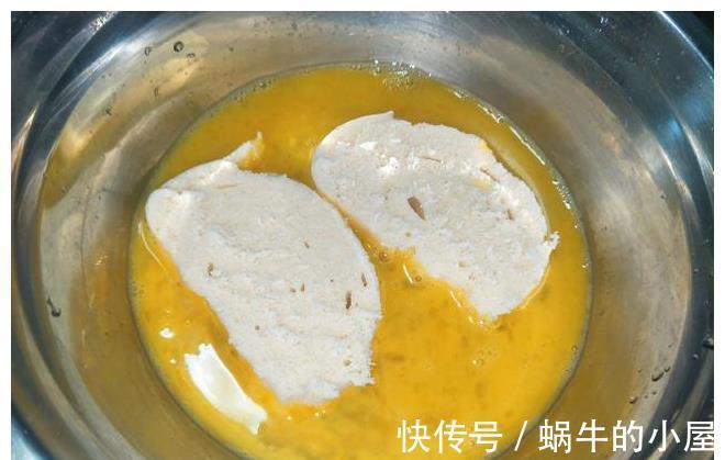 鸡蛋|炸馒头片时，鸡蛋里面多加1样，馒头片不吸油，外酥里嫩真好吃