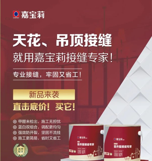 解锁好物嘉宝莉防水辅材新品发布|焕新季| 施工