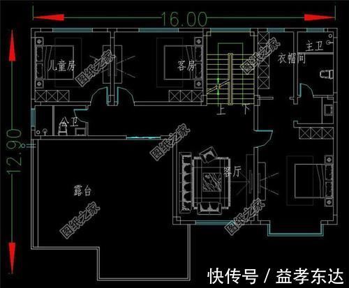 户型|5款180平左右的农村二层房屋图，第四款带洗衣房，你有没有喜欢的？