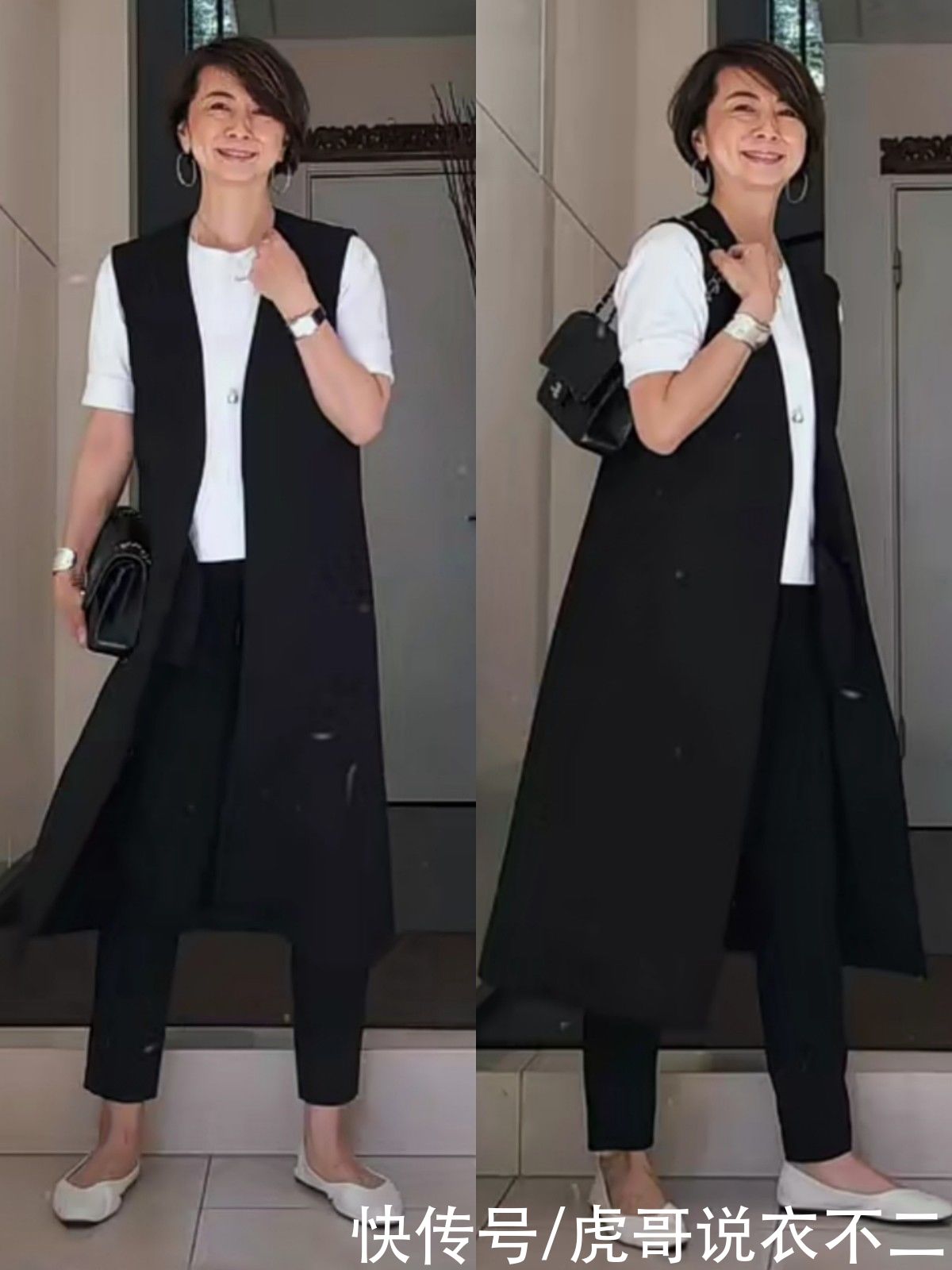 无龄感|这位50+日本主妇才是“无龄感”穿搭高手，简约不简单，太减龄了