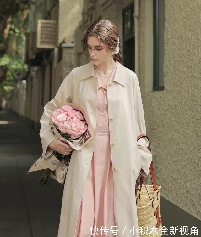 撞衫 风衣+阔腿裤=永不过时的气质精，时髦又高级！