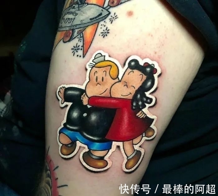 糙汉！超逼真的3D纹身，像粘在皮肤上的贴画，强迫症：好想撕掉它