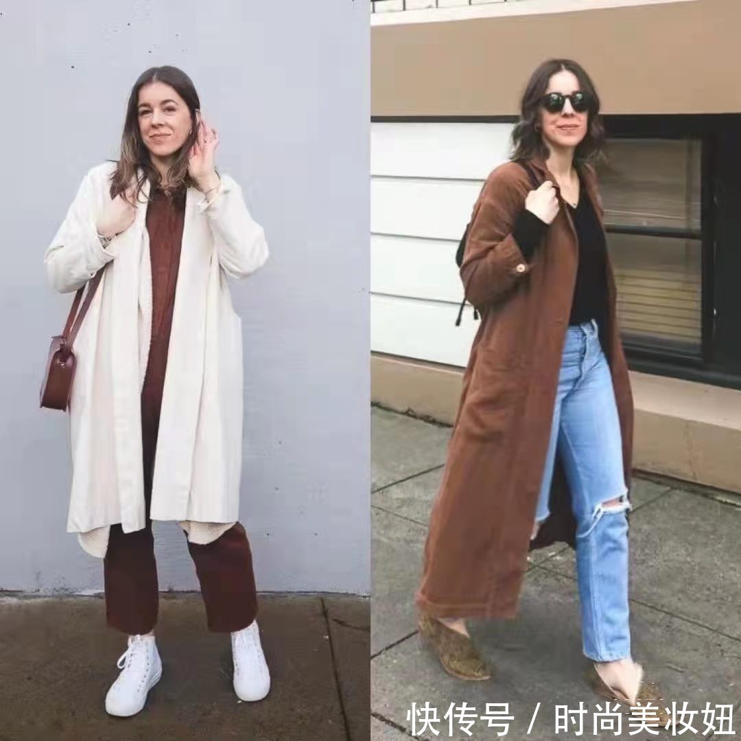 半身裙|40岁身材微胖相貌平平,靠穿搭打造高级时髦感,几万人跟她学穿衣