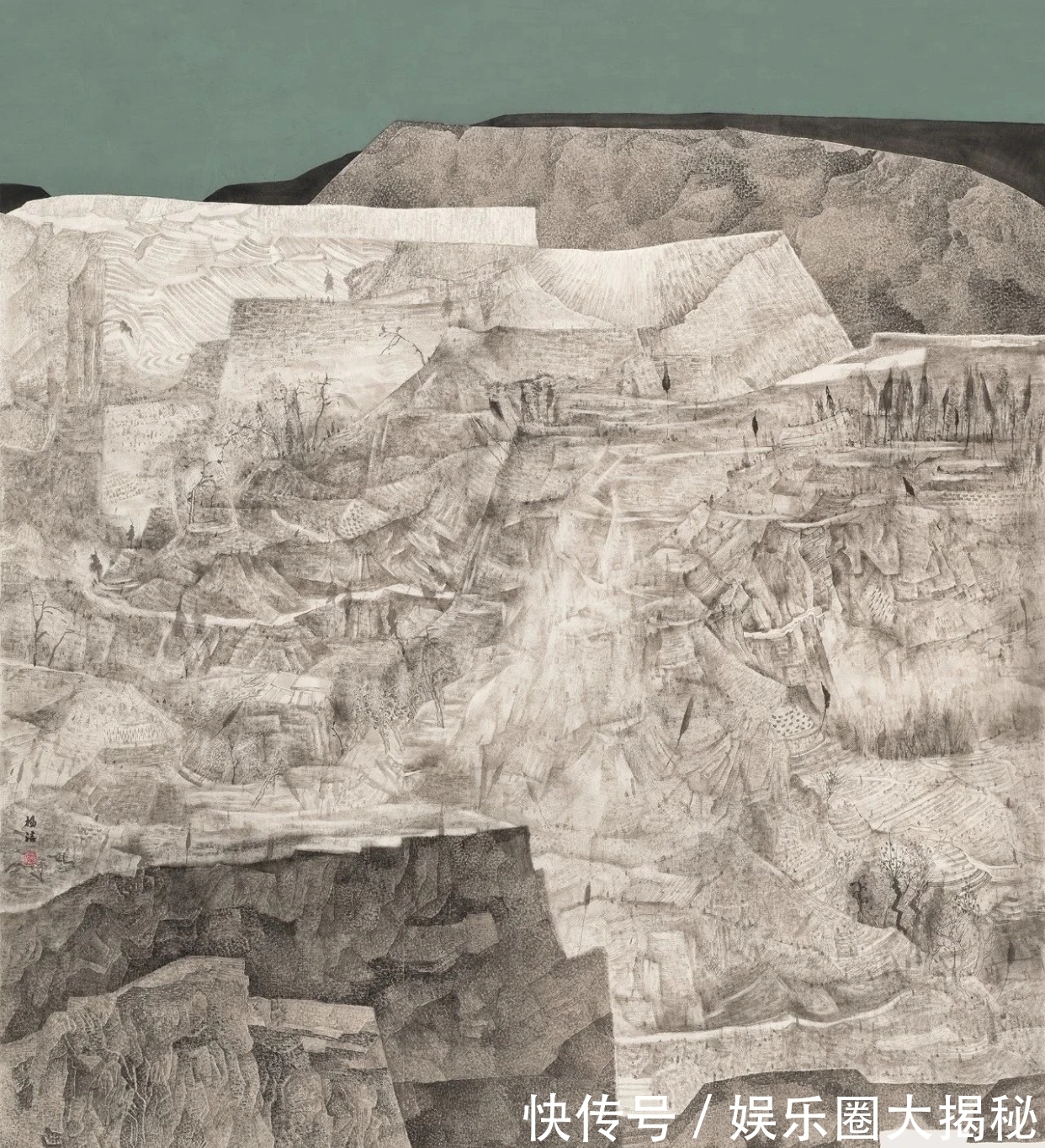 杨洁@笔墨的多样性|杨洁山水画