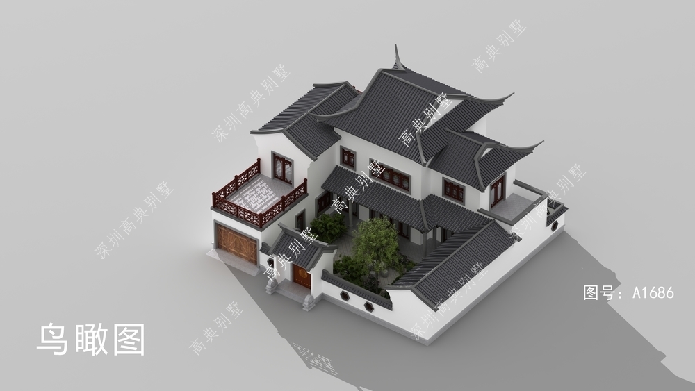 中式|中式农村别墅，是您梦寐以求的家的模样