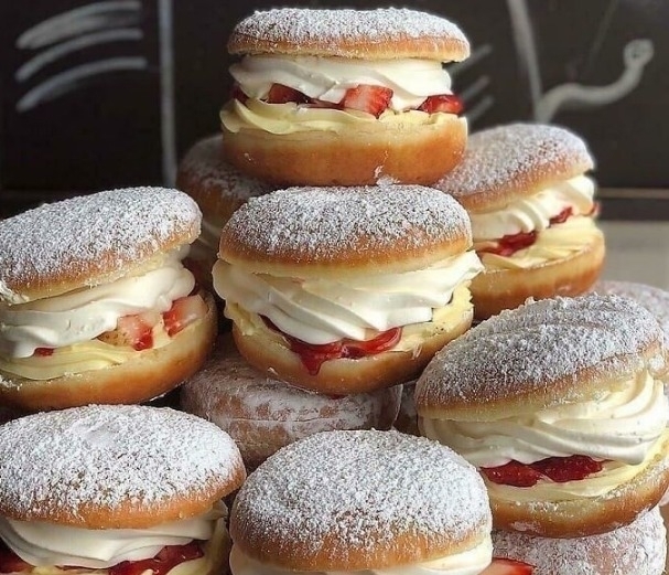 蛋糕|原来国外也有漂亮的美食,小看他们了