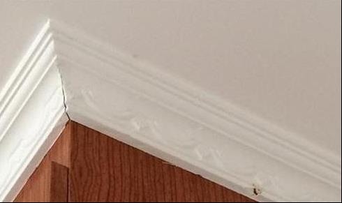 石膏线|衣柜如果装到顶,这个东西你可不能少,装了跟没装的效果差很多