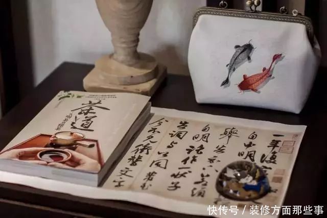 茶室|新中式别墅设计,落落大方,袅袅炊烟树外饶,一抹写意浅墨清韵