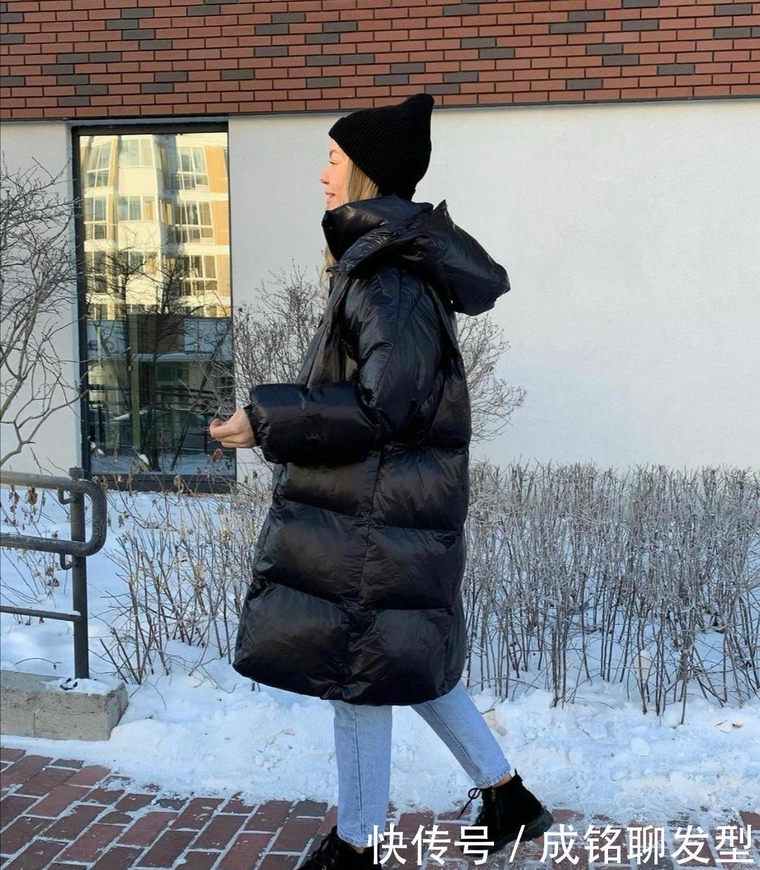 羽绒服才是冬天最保暖的单品,分享四款“高级色”,时尚又暖和