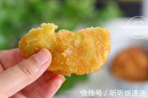 家乡美食黄米面油炸糕，每年过年前都炸一大盆，外酥里嫩吃不够