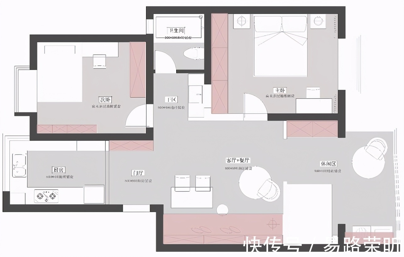 设计师|90平完美两室两厅，却要求设计成三室，看设计师怎么下手