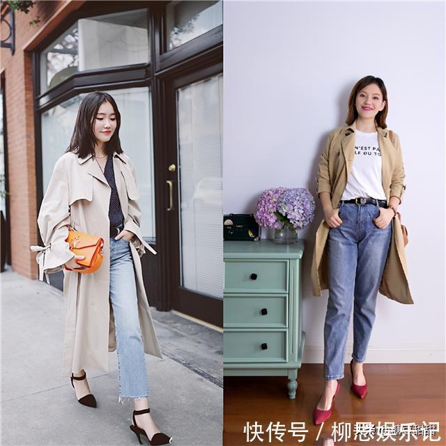 风衣|今年穿风衣,不建议你配阔腿裤,这“2条”裤子更合拍,遮肉显高