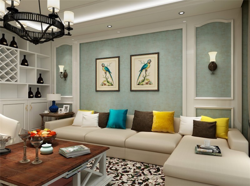 石材|红宝石墙布:刷屏朋友圈的背景墙设计,最后一种效果显而易见