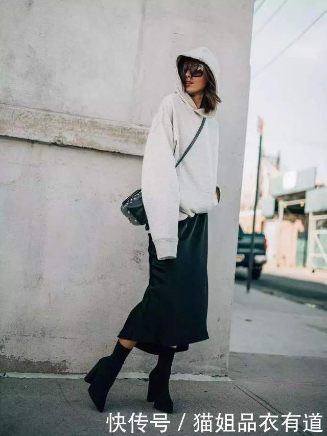 无所谓|什么身材都无所谓,会穿"廓型"就够,大一号穿搭让你贼有范儿