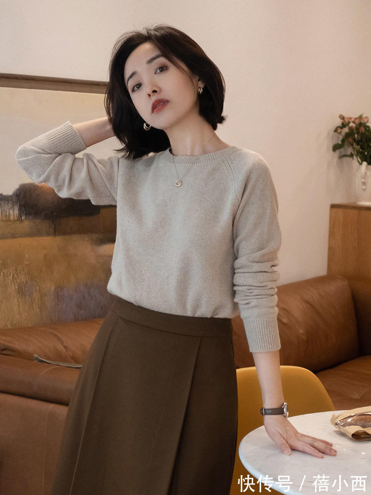 时髦|30+的女人一定要时髦,学会这5套半身裙搭配,做冬日最优雅的女王