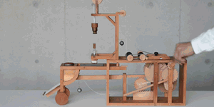 潘多拉!一个脑洞大开的日本艺术家,设计了些奇奇怪怪的玩具装置···