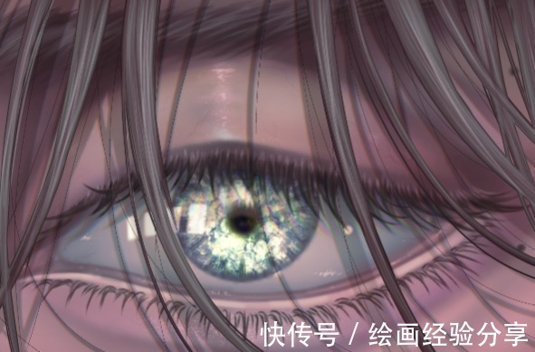 绘画|动漫写实眼睛怎么画?教你厚涂写实眼睛画法!