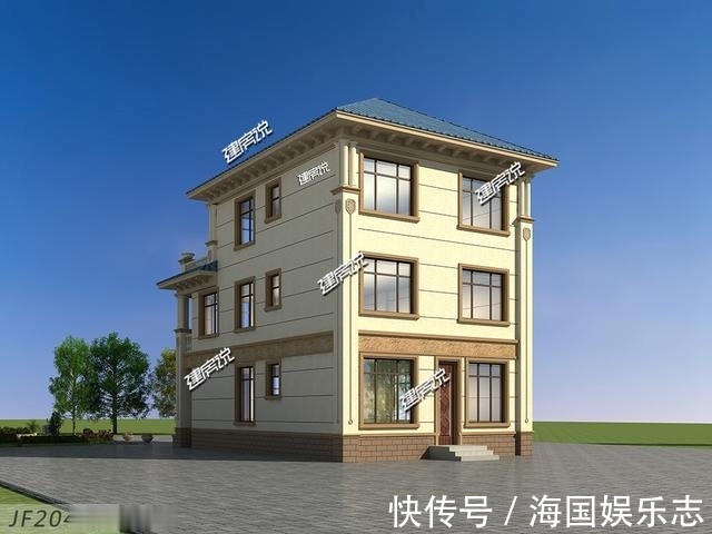 宅基地|小宅基地的赶紧看过来,面宽8米,占地118平建豪宅,太牛了