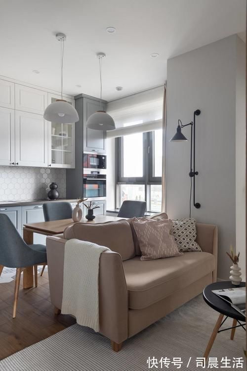 夫妻|年轻夫妻带娃住60㎡，反而是“五脏俱全”一个不落，越住越宽敞