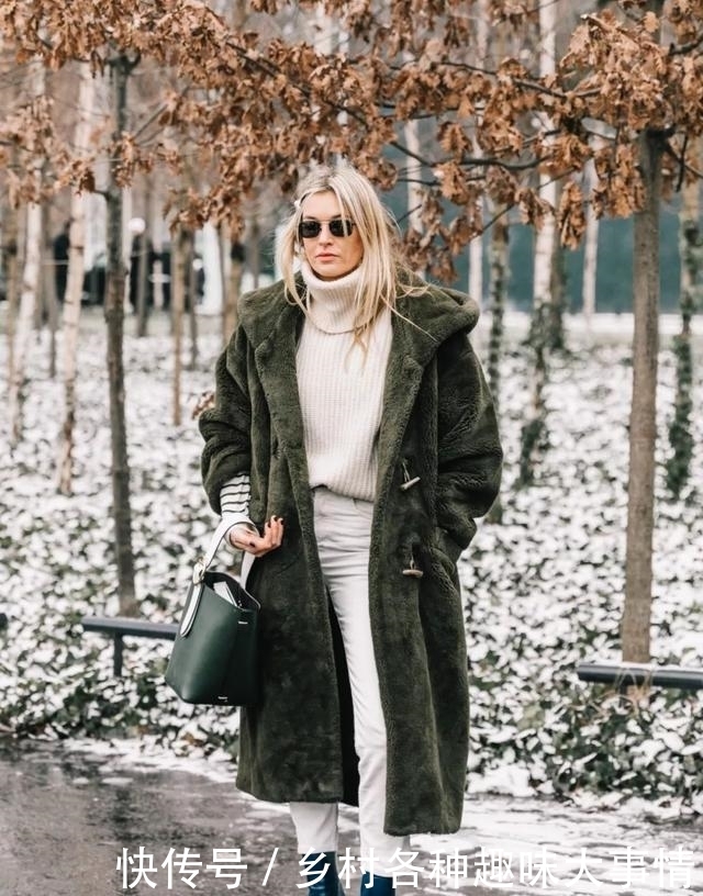 保暖|比大衣保暖,比皮草环保,“羊羔毛外套”才是今冬真爱,时尚保暖