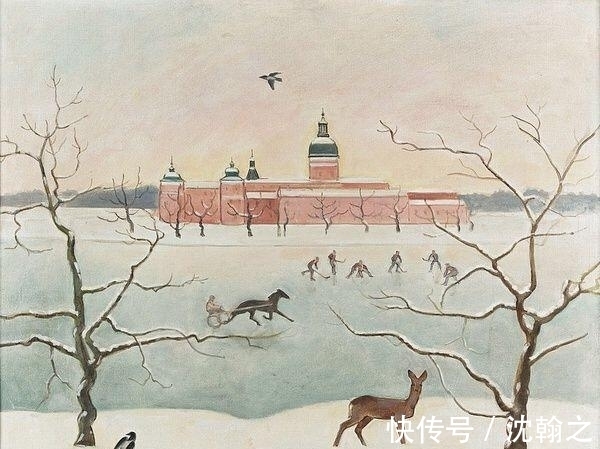 画家|瑞典富二代画家的北欧童话，莫兰迪色透着最清澈的纯真