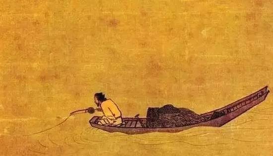 画船不画水,老叟钓鱼,为什么价值千万放大18倍后明白了