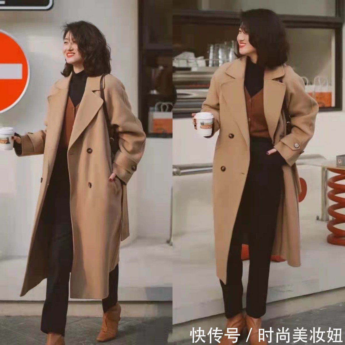 米色|女人不管年龄多大,穿出高级才重要,“大地色”显气质又洋气