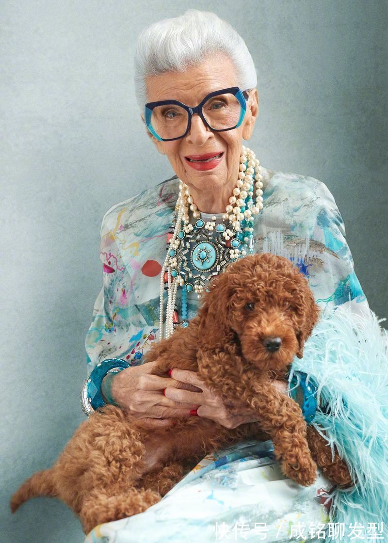 百岁的时尚奶奶有多牛,穿着光鲜亮丽发型一丝不乱,越活越精彩