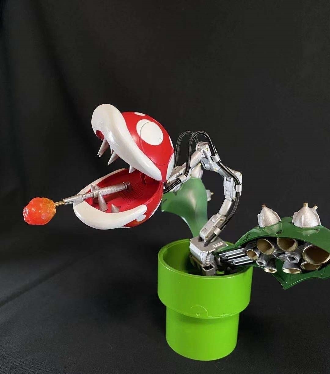 模型|马里奥与高达梦幻联动,大家能认出它们都是什么模型吗?