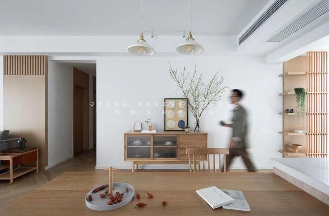 衣帽间!巧用玄关,引入西厨岛台,打造LDK式客餐厨的日式氛围家