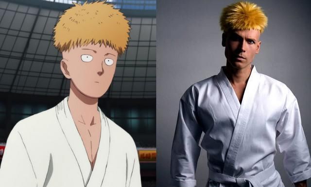 索尼克|一拳超人真人版,地狱吹雪神还原,波罗斯的脸被琦玉打肿