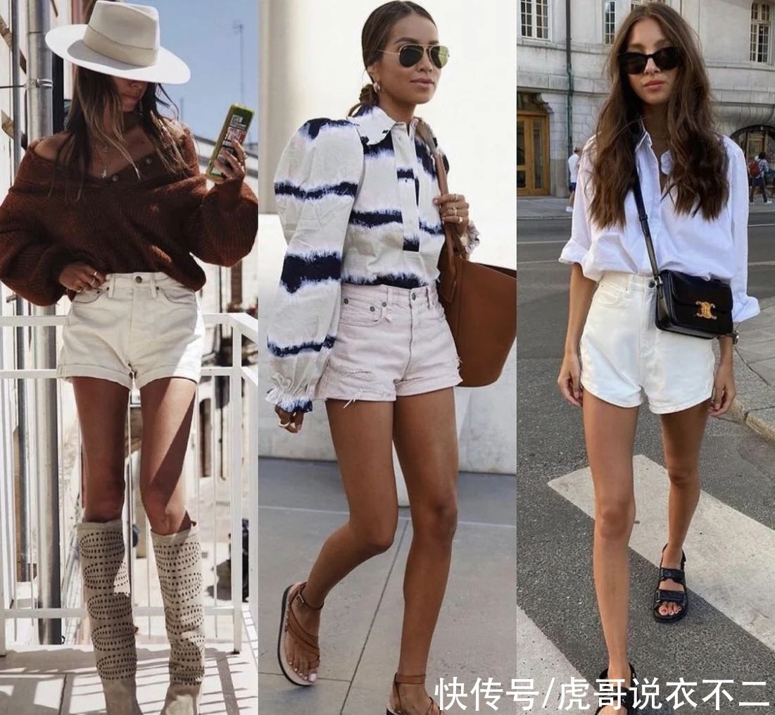 配色|中年女人夏季别总穿阔腿裤，掌握这4个技巧，短裤也能穿出潮流范