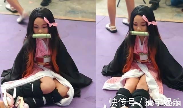 小朋友玩COS也很在行,血小板看起来萌萌哒,雪女看起来让人心动!