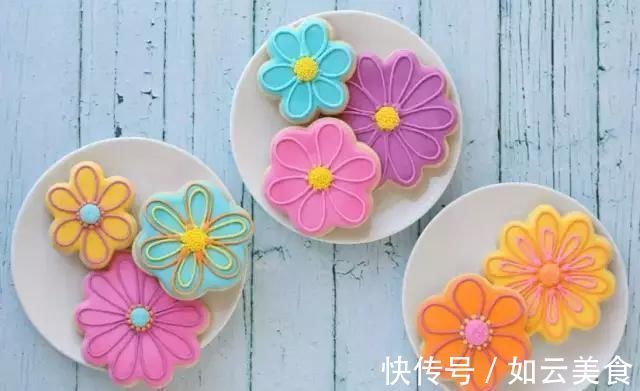 糖霜饼干|一双巧手，做出童话般的翻糖饼干，看完你会舍不得吃网友称太美