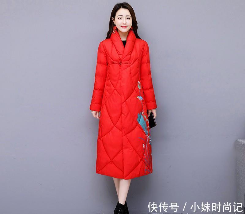 棉服|这几款“民族风”棉服外套, 6070后女士穿, 美的人人羡慕
