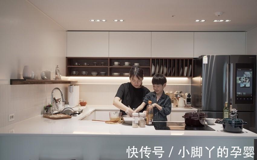 餐厅|126㎡不要电视墙,客餐厅只有一张桌子,不仅没“翻车”还很温馨