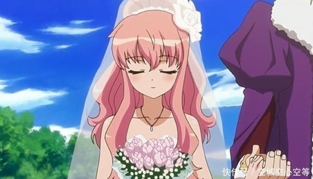 高坂桐|动漫中美少女穿上婚纱的场景,狂三也穿过婚纱,但可惜新郎不是我