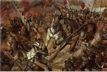 翰林院|历史上五位放下笔杆子的文人,打起仗来很是凶猛