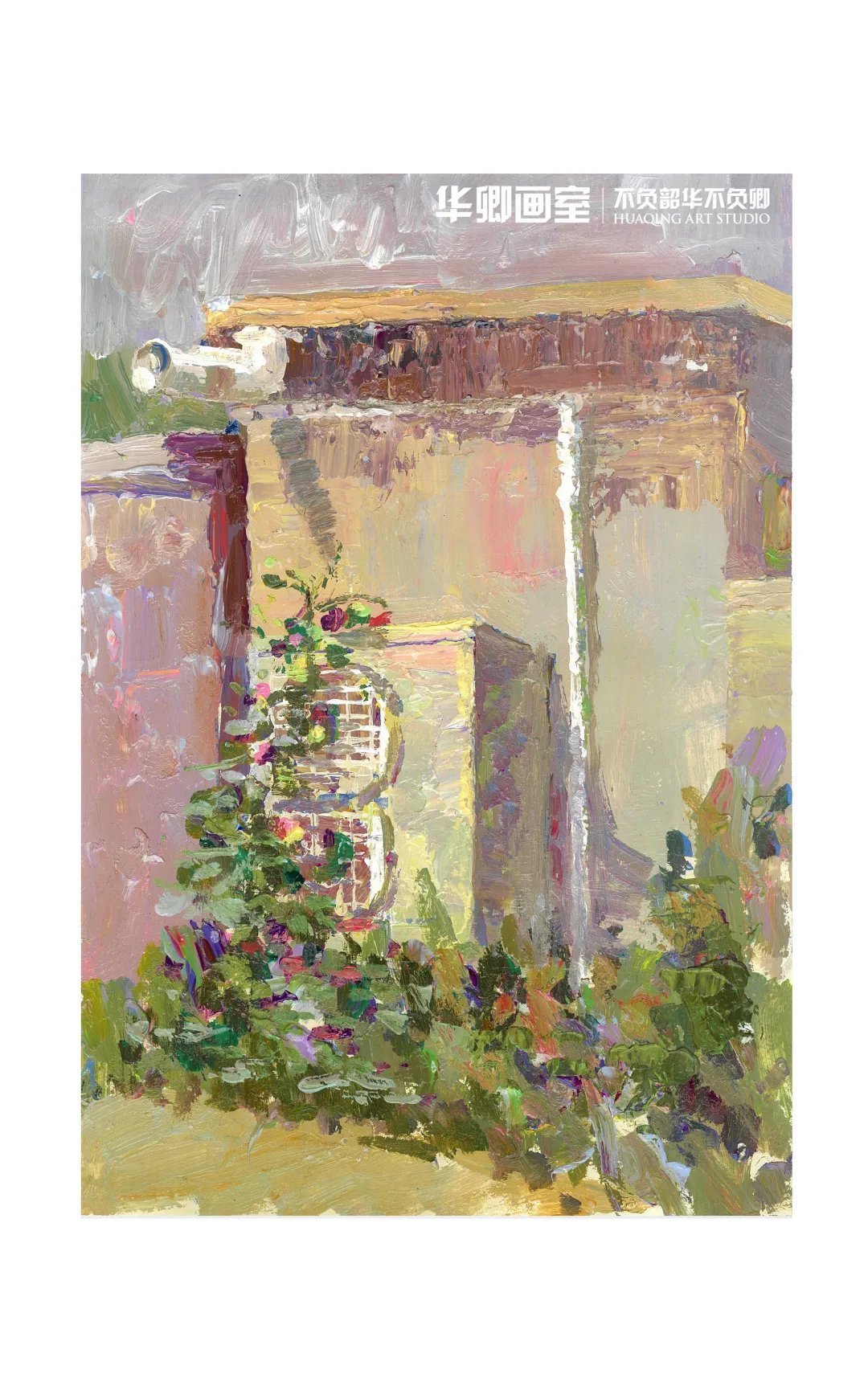 作品展#一眼沦陷这样绝美的秋色看完不得不爱!华卿国画定向班写生作品展